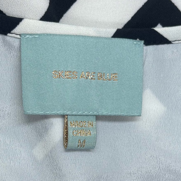 Skies Are Blue Shift Dress Size Medium - Picture 8 of 9